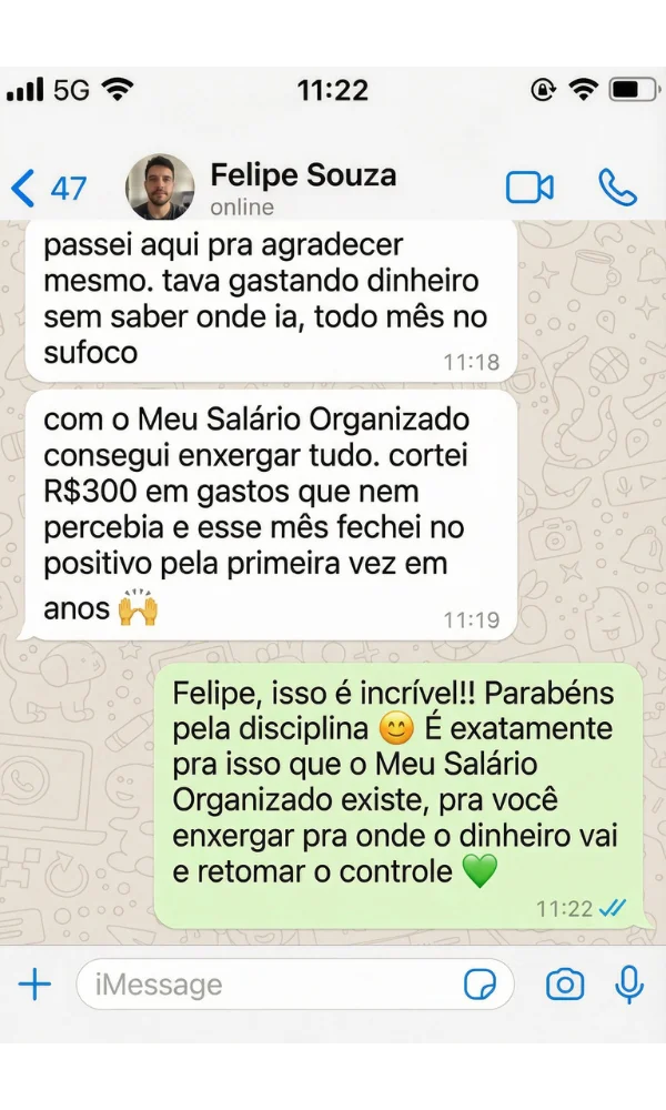 Depoimento de Felipe Souza - Cliente satisfeito