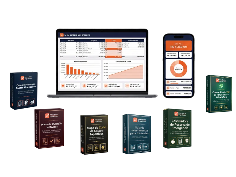Meu Salário Organizado - Plano Premium com todos os bônus